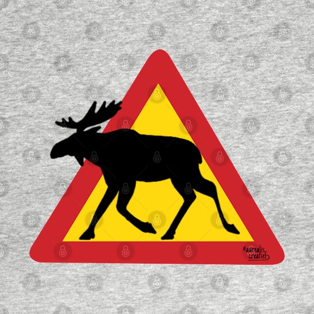 Moose in Finland by Aurealis